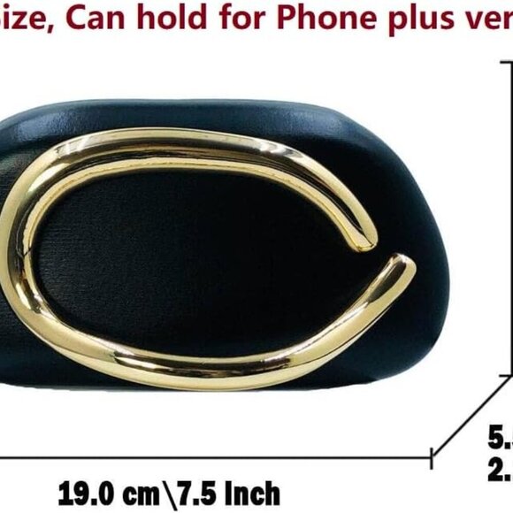 Burgundy Sparkly Crystal Clutch Purse - Perfect for Weddings & Formal Events - Picture 2 of 8